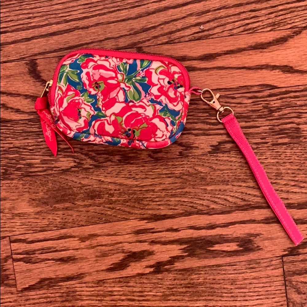 Lilly Pulitzer floral  accessories case